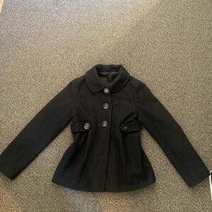 Black Womens Peacoat